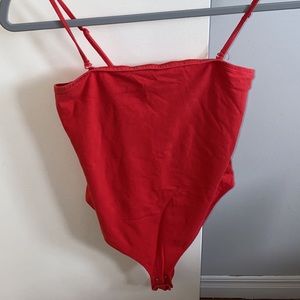 red tank bodysuit by garage